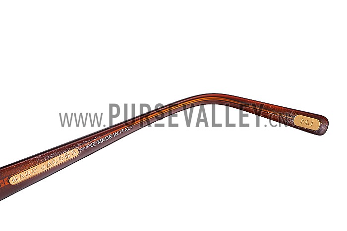 Marc Jacobs Flower Temple Brown Frames Sunglasses 307900