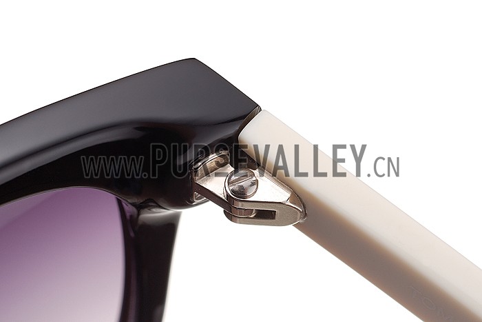 Tom Ford Terry White And Silver Sunglasses 308061