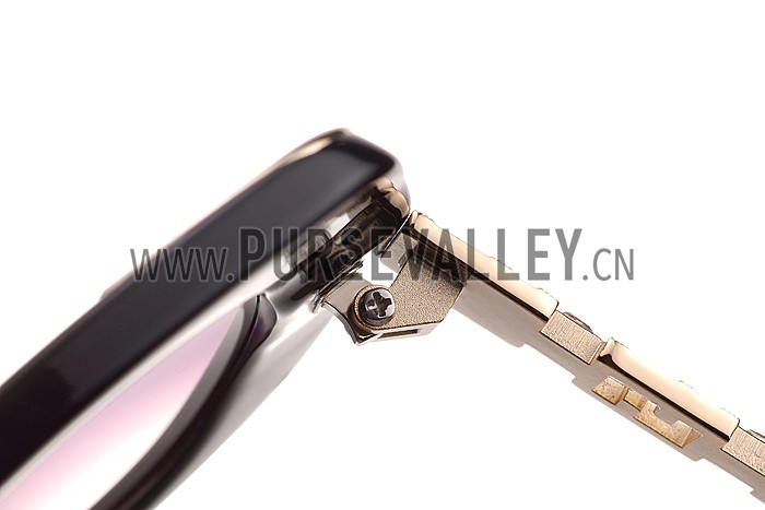 Fendi Oprah Classic Black Frame Sunglasses 308075