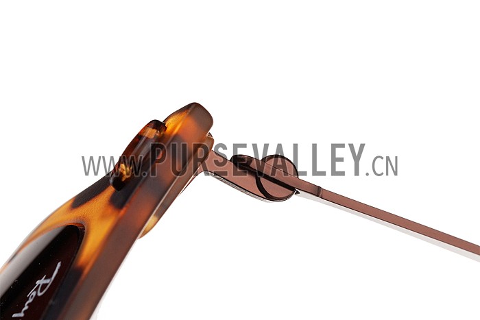 Ray Ban New Wayfarer Light-Ray Tortoise Frame Brown Lenses Sunglasses 308178