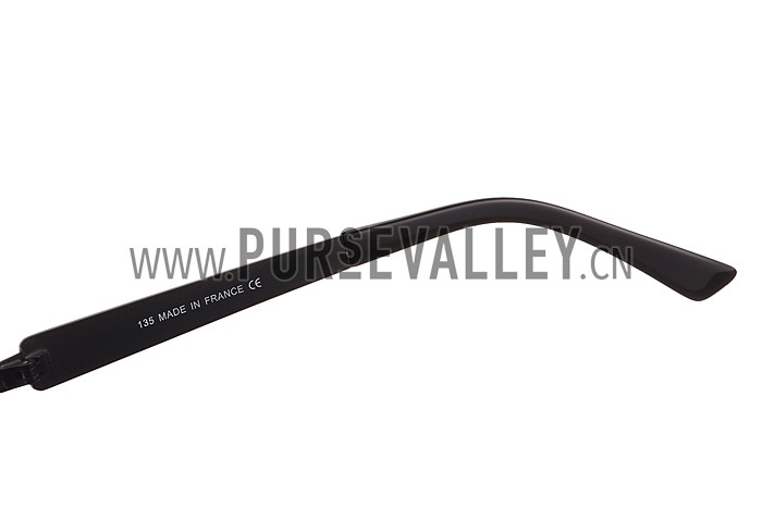 Cartier Wild Panthere Detail Black Frame Sunglasses 308188