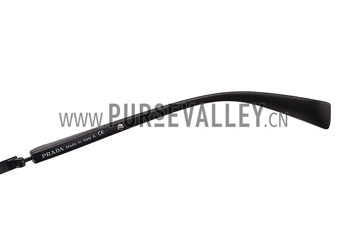 Prada Sporty Linea Rossa Logo Black Frame Sunglasses 308212