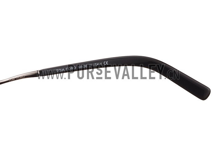 Tom Ford Eva Pilot Silver Frame Light Blue Lenses Sunglasses 308243