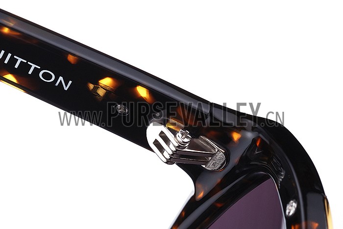 Louis Vuitton Evidence Tortoise Sunglasses 307858