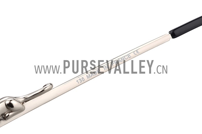 Cartier Wild Panthere Aviator Silver Sunglasses 307801