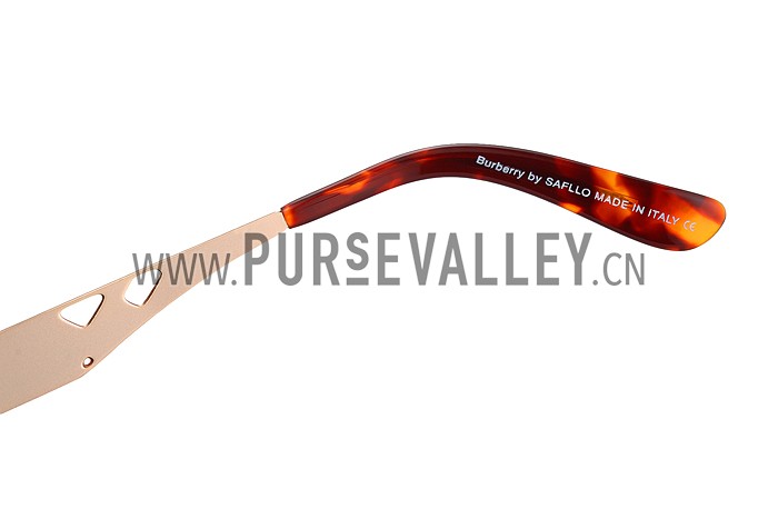 Burberry Butterfly Round Havane Sunglasses 307763