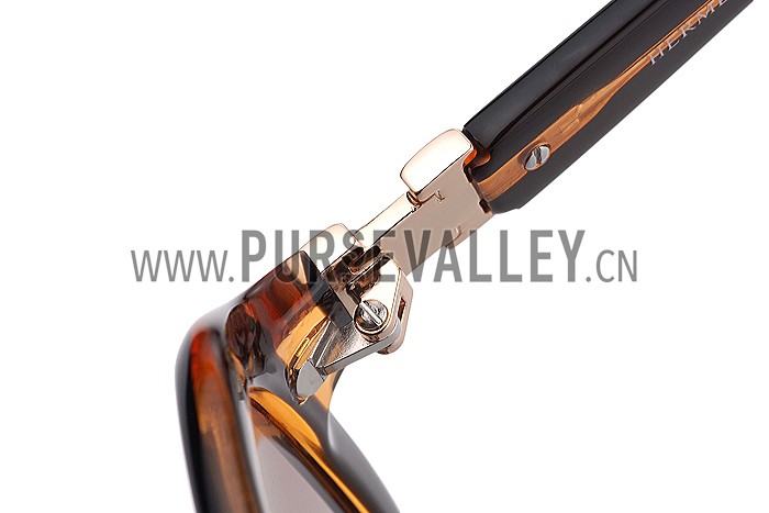 Hermes H Logo Brown Sunglasses 307842