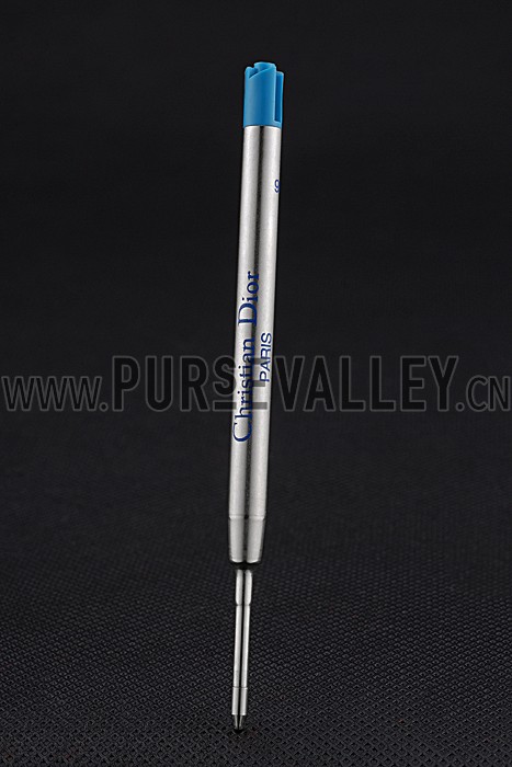 Christian Dior Gold Rimmed Black Ballpoint Pen 622735