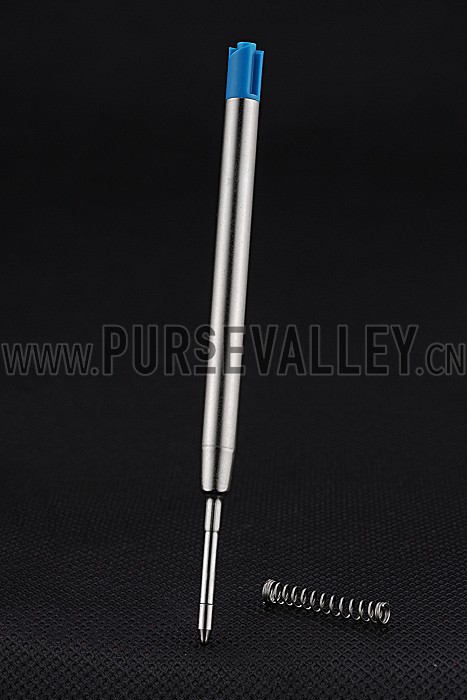Christian Dior Pattern Grooved Silver Ballpoint Pen 622744