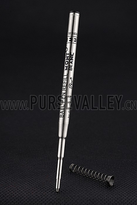 MontBlanc Starwalker Horizontally Grooved Silver Ballpoint Pen 622814