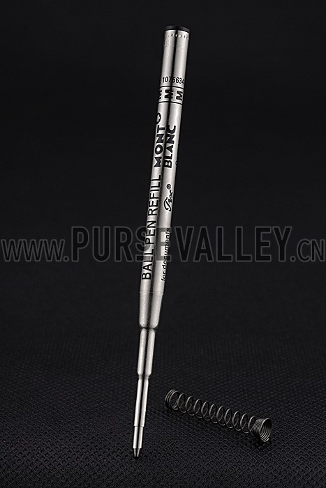 MontBlanc Starwalker Red Gold Rimmed Black Ballpoint Pen 622817