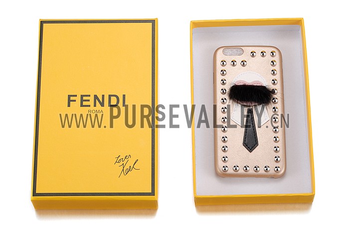 Fendi Karlito Gold Studded Case for iPhone 6/6S 18926693