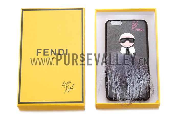 Fendi Karlito Black Case for iPhone 6 Plus/6S Plus 18926691
