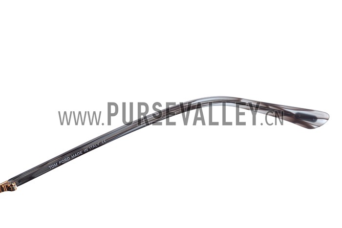 Tom Ford Cyrille Aviator Grey Frame Sunglasses 307896