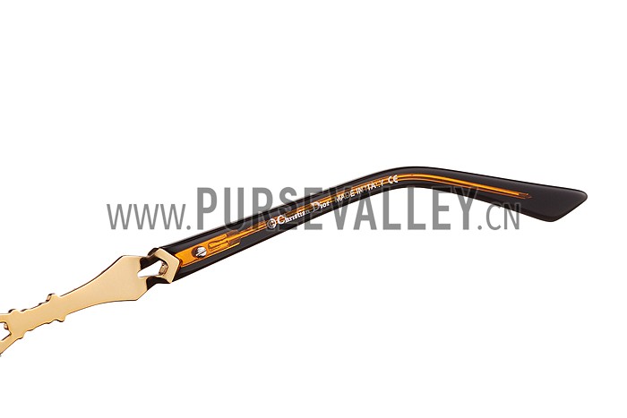Christian Dior Cat Eye With 3 Stars Brown Sunglasses 308024