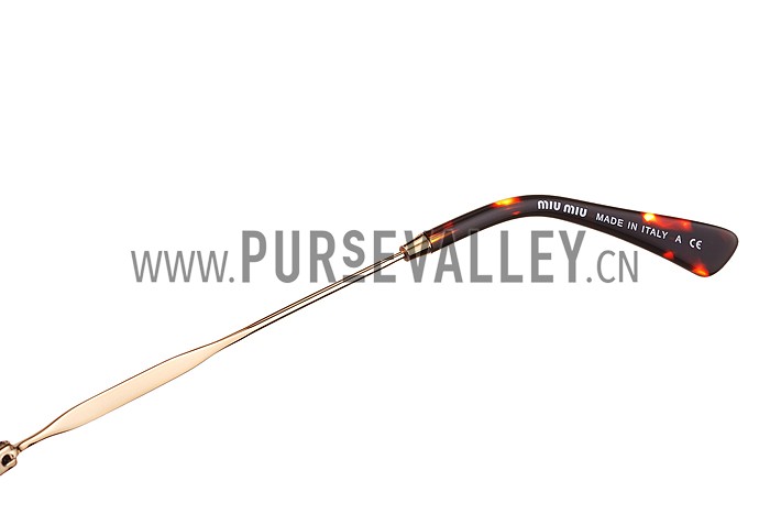 Miu Miu Cut Off Cat-Eye Sunglasses 308039