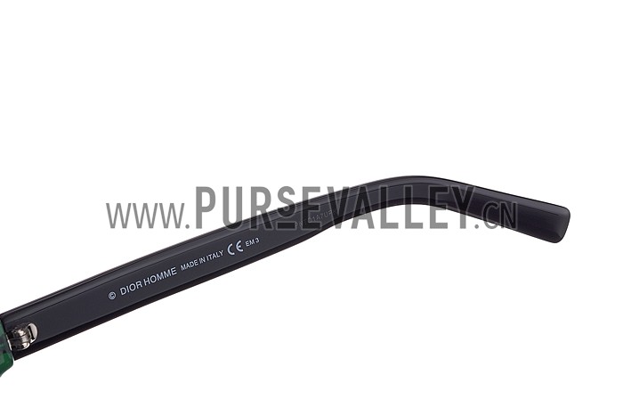 Christian Dior Homme Panto Green Lens Sunglasses 307895