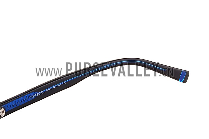 Tom Ford Terry Blue And Silver Sunglasses 308060