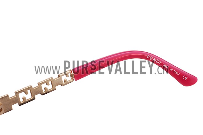 Fendi Oprah Classic Multicolor Frame Sunglasses 308079