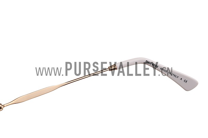 Miu Miu Cut Off Cat-Eye Pink Sunglasses 308038