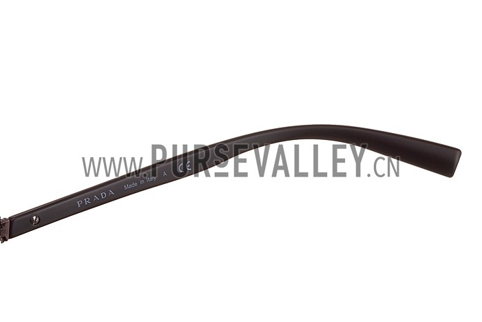 Prada Linea Rossa Brown Frame Brown Lenses Sunglasses 308154