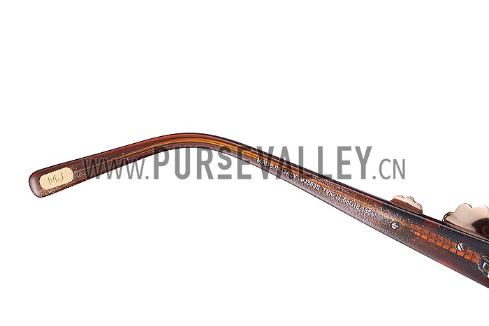 Marc Jacobs Flower Temple Brown Frames Sunglasses 307900