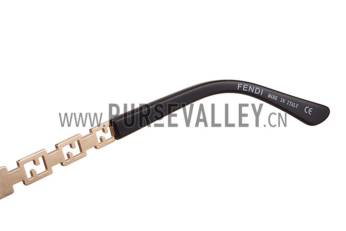 Fendi Oprah Classic Black Frame Sunglasses 308075