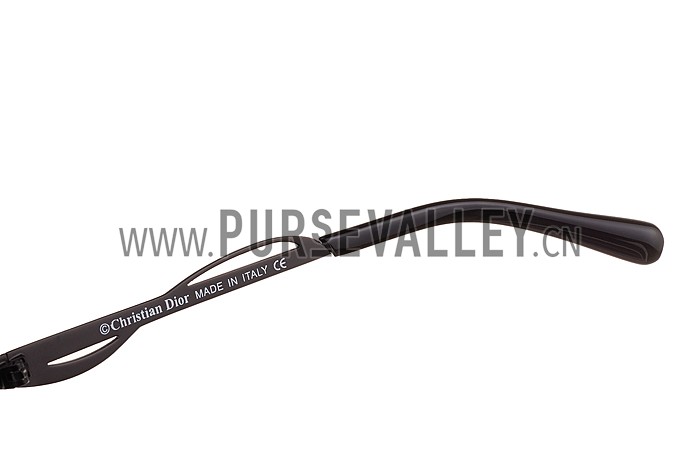 Christian Dior Demoiselle Black Frame Grey Lenses Sunglasses 308117