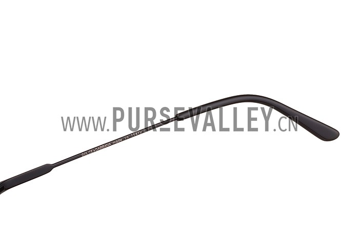 Dolce And Gabbana Aviator Black Frame Sunglasses 308137