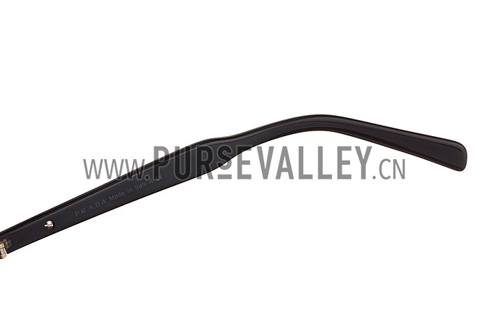 Prada Aviator Gold Frame Grey Lenses Sunglasses 308151