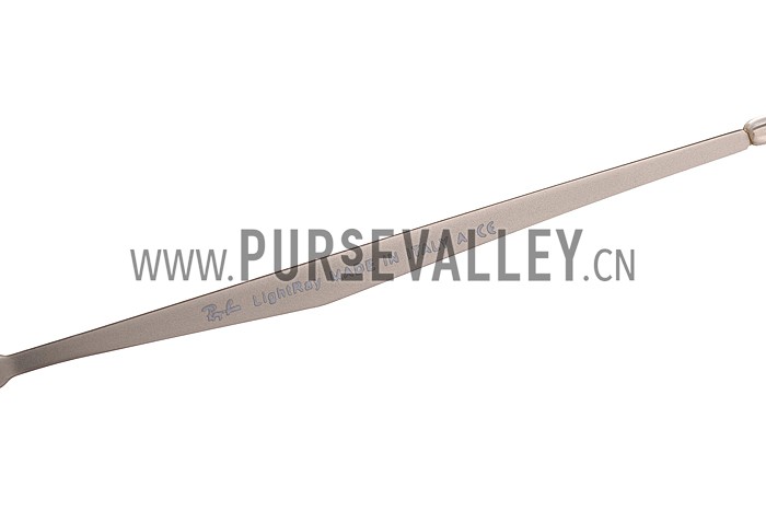 Ray Ban Aviator Liteforce White Frame Orange Mirrored Lenses Sunglasses 308169