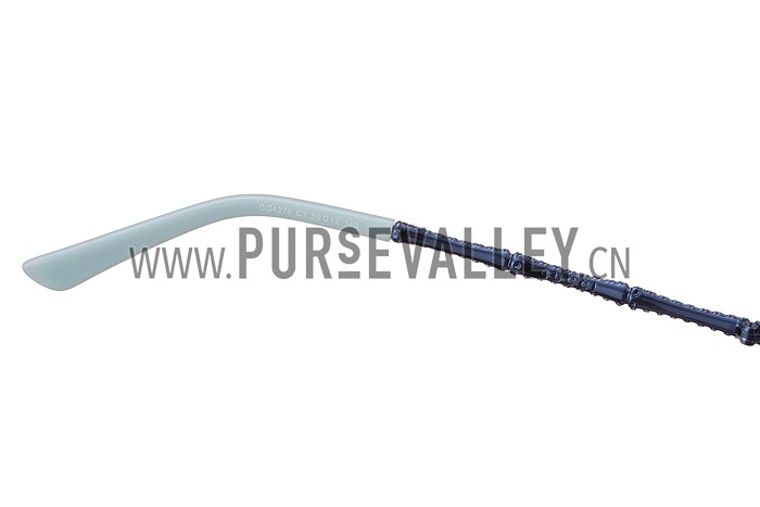 Gucci Ultra-light Aviator Blue Frame Sunglasses 308203