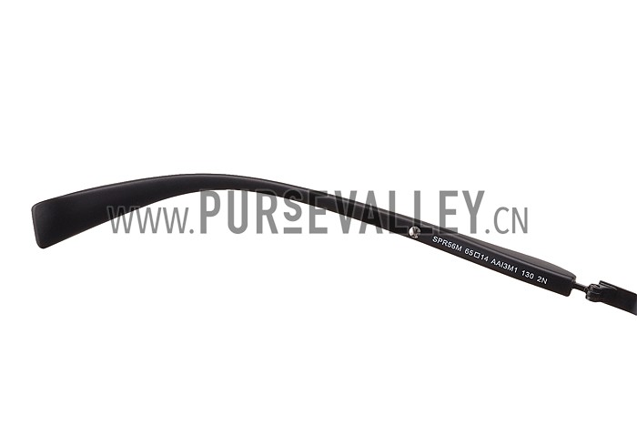 Prada Sporty Linea Rossa Logo Black Frame Sunglasses 308212