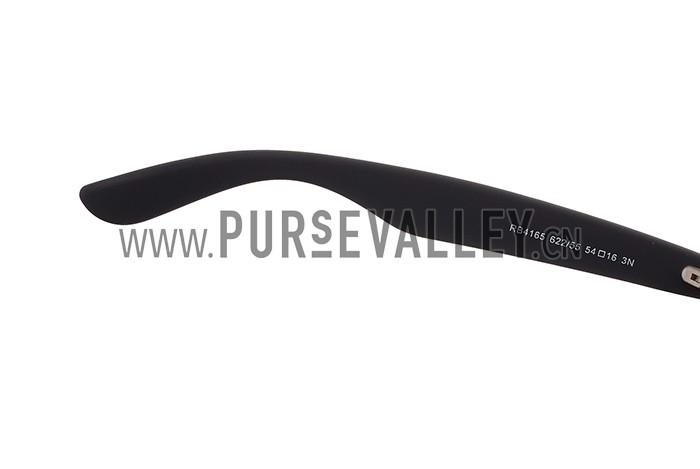 Ray Ban Justin Black Frame Blue Lenses Sunglasses 308231