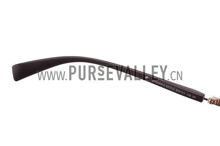 Prada Sporty Linea Rossa Logo Brown Temples Sunglasses 308214