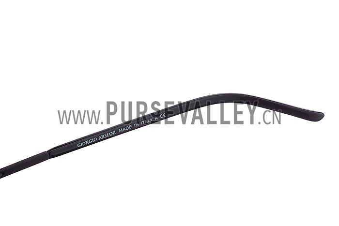 Giorgio Armani Aviator Blue Lens Sunglasses 307870