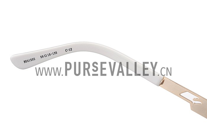 Burberry Butterfly Square Beige Sunglasses 307758