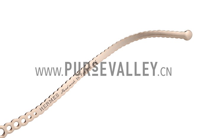 Hermes Chain Motif Black Sunglasses 307834