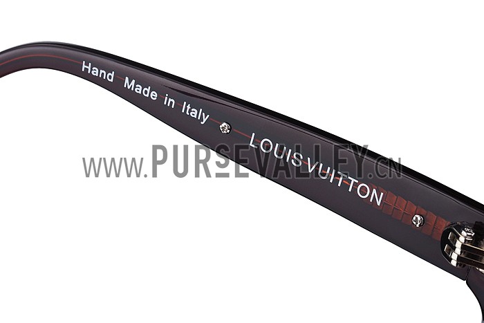 Louis Vuitton Evidence Brown Sunglasses 307857