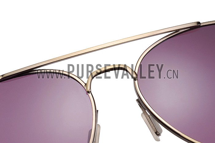 Ksubi Aviator Purple Lens Sunglasses 307767