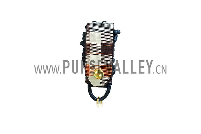 Burberry Back Cover with Credit Card Slot for iPhone 5 & 5C Brown 608274