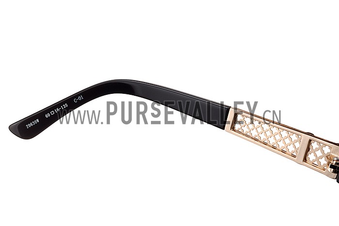 Louis Vuitton Obsession Black Frame Sunglasses 308107