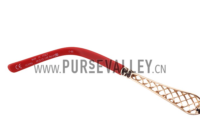 Gucci Diamantissima Black Frame Sunglasses 308086