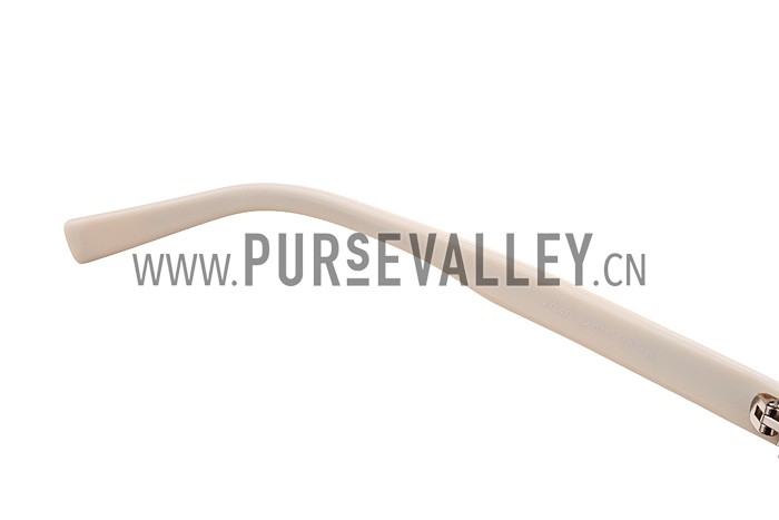 Tom Ford Terry White And Silver Sunglasses 308061