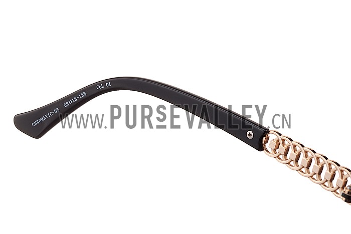 Christian Dior Brillance Black Frame Sunglasses 308062