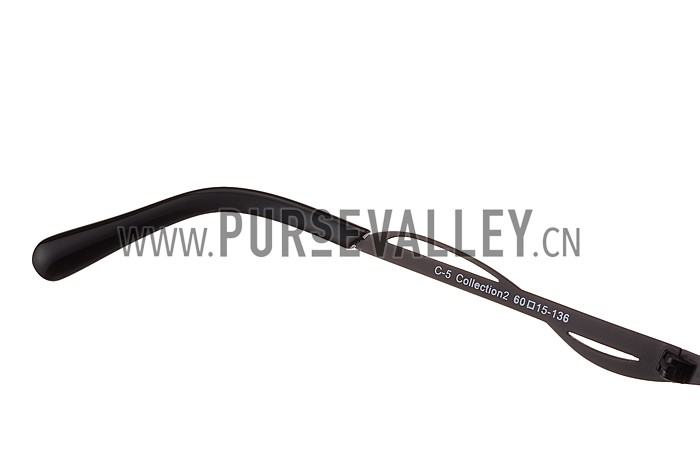 Christian Dior Demoiselle Black Frame Grey Lenses Sunglasses 308117