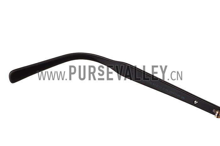 Prada Aviator Gold Frame Grey Lenses Sunglasses 308151