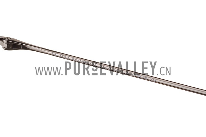 Ray Ban Round Silver Metal Frame Grey Lenses Sunglasses 308161