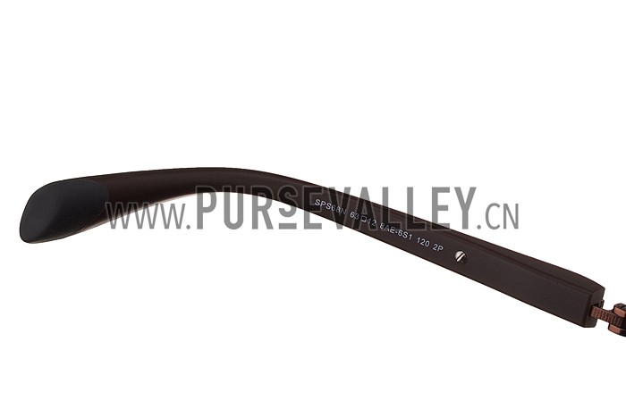 Prada Sporty Linea Rossa Brown Frame Brown Lenses Sunglasses 308155