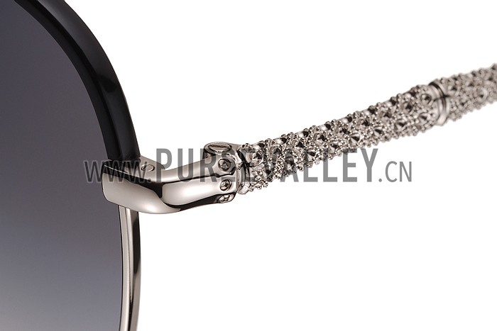 Gucci Ultra-light Aviator White Frame Sunglasses 308207